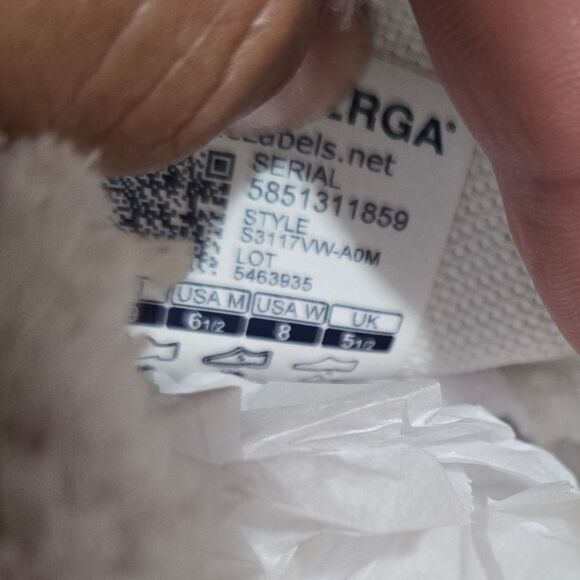 Superga x LoveShackFancy 2750 Flower Fringed Sneakers Sz 8 - Picture 16 of 16